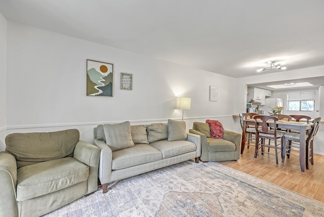 2174 Bees Ferry Rd Unit G, Charleston, SC 29414 - living room featuring light wood-style flooring