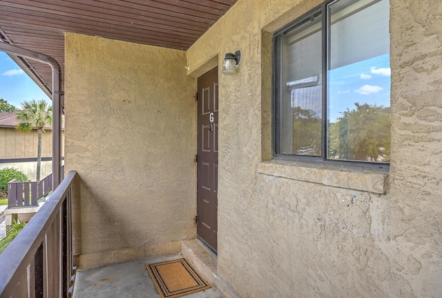 2174 Bees Ferry Rd Unit G, Charleston, SC 29414 - doorway to property with stucco siding