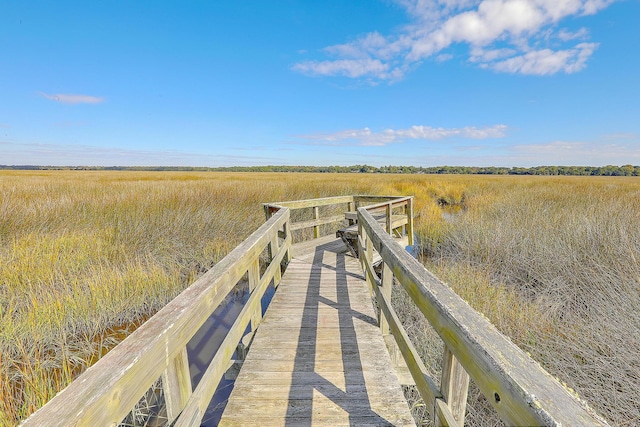 3152 Riverine, Charleston, SC 29414 - dock area with a rural view