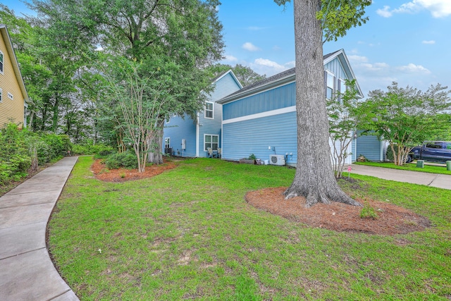 3152 Riverine, Charleston, SC 29414 - view of green lawn featuring cooling unit