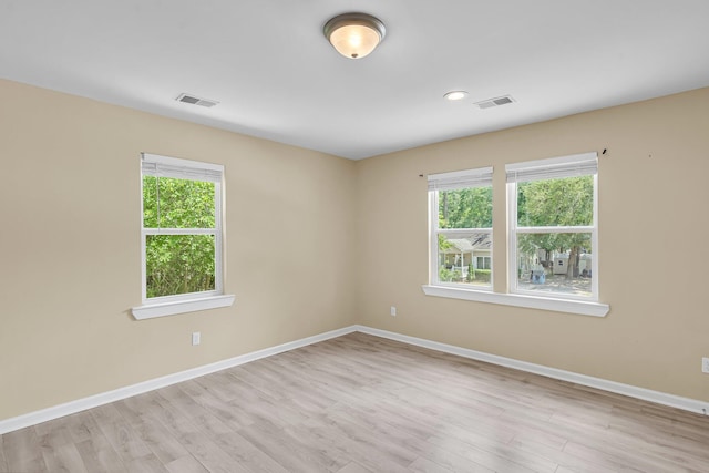 62 Wexford Way, Walterboro, SC 29488 - empty room with baseboards, light wood-type flooring, and recessed lighting