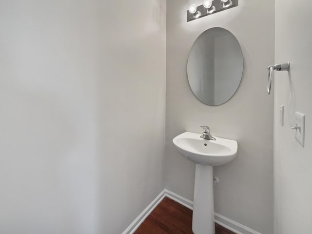 136 Winding River Dr, Johns Island, SC 29455 - bathroom featuring wood finished floors and baseboards