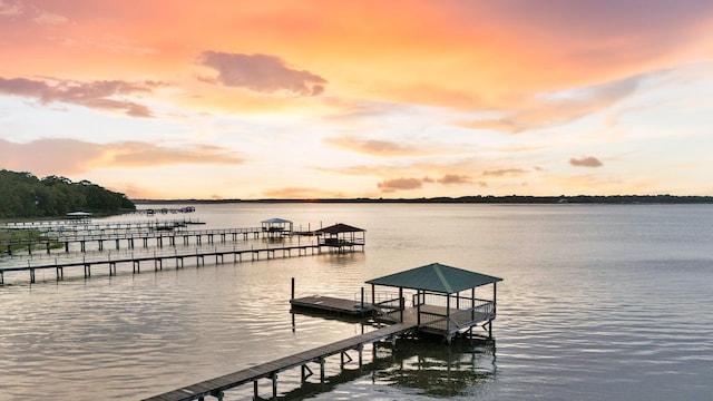 1085 Harts Bluff Rd, Wadmalaw Island, SC 29487 - dock area featuring a water view