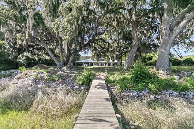 1085 Harts Bluff Rd, Wadmalaw Island, SC 29487 - view of dock