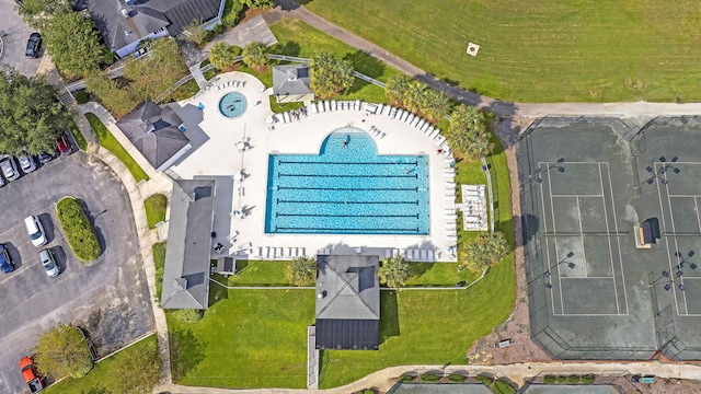 aerial view