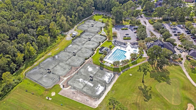 aerial view
