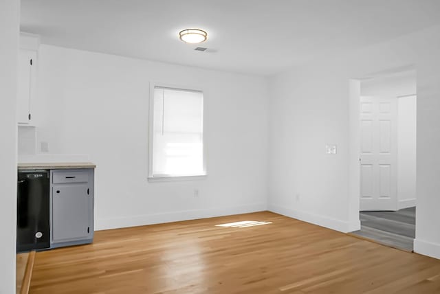 interior space featuring light hardwood / wood-style flooring