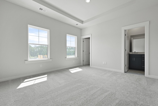 564 Scholar Way, Summerville, SC 29486 - unfurnished bedroom featuring light colored carpet and a sink