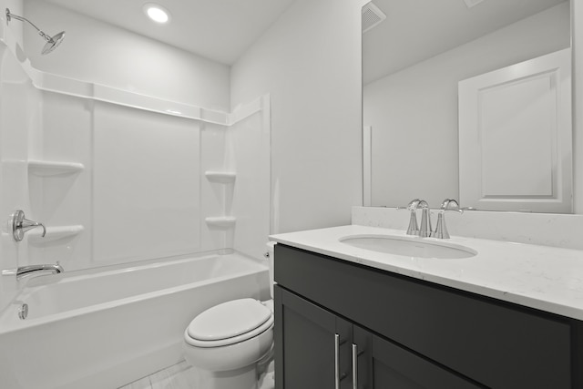 564 Scholar Way, Summerville, SC 29486 - bathroom with vanity, bathtub / shower combination, and recessed lighting
