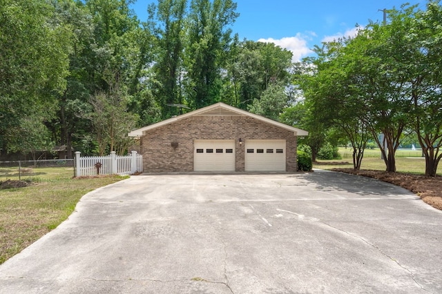 exterior space with a lawn