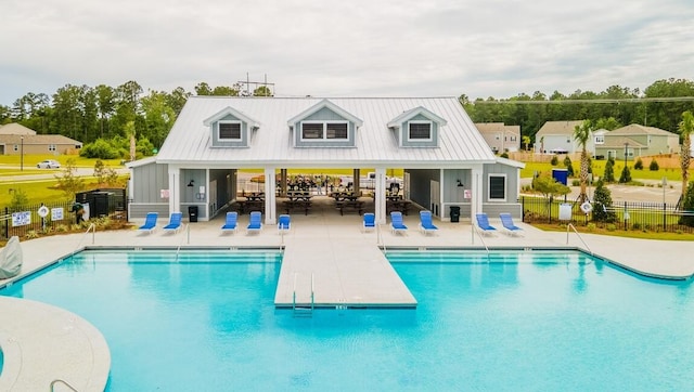 518 Golden Embers Way, Summerville, SC 29486 - community pool with a patio area