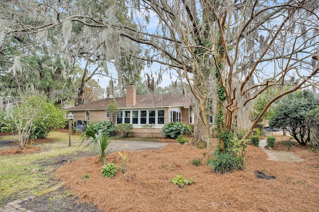 view of rear view of house