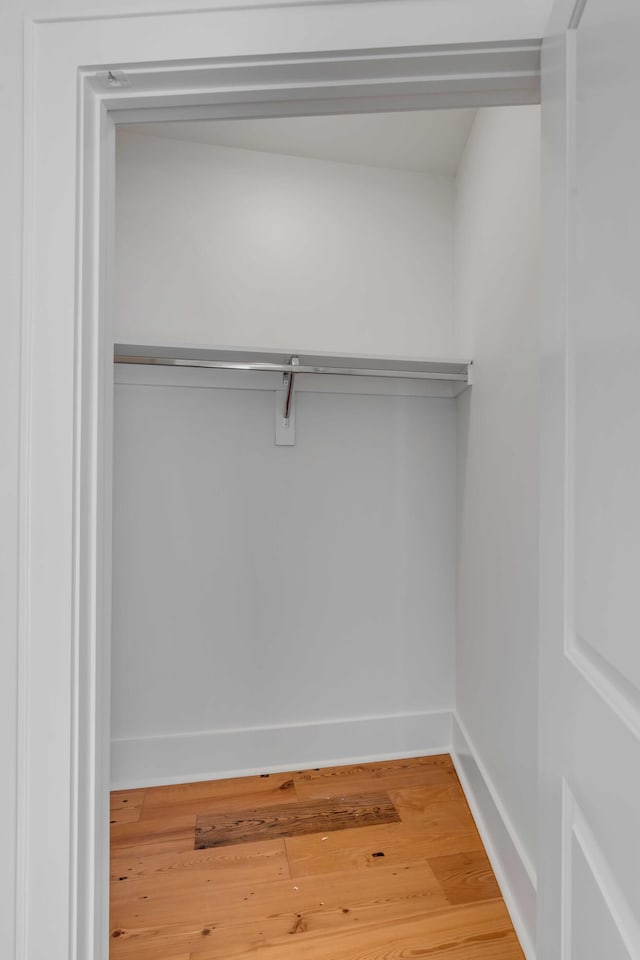 view of closet