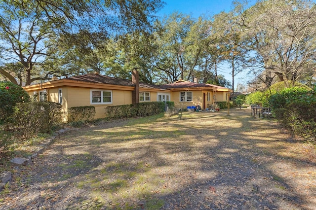 view of rear view of house