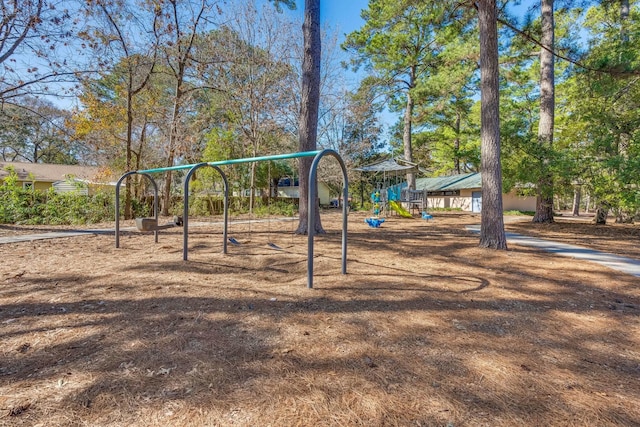 view of communal playground