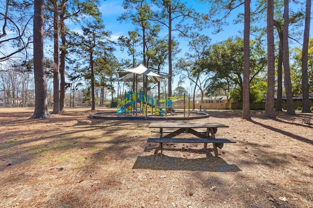 view of community playground