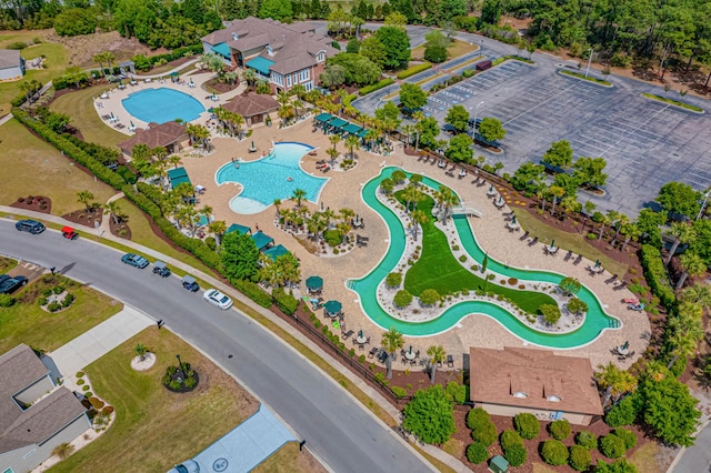 bird's eye view