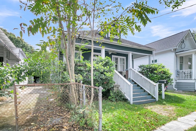 view of bungalow-style house