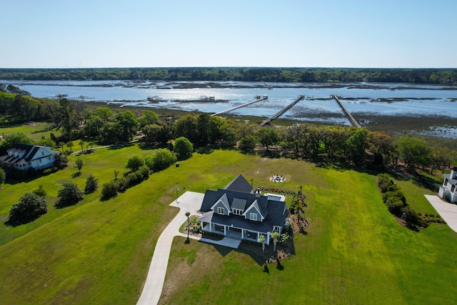 2621 Anchor Watch Dr, Wadmalaw Island, SC 29487 - aerial view of a large body of water
