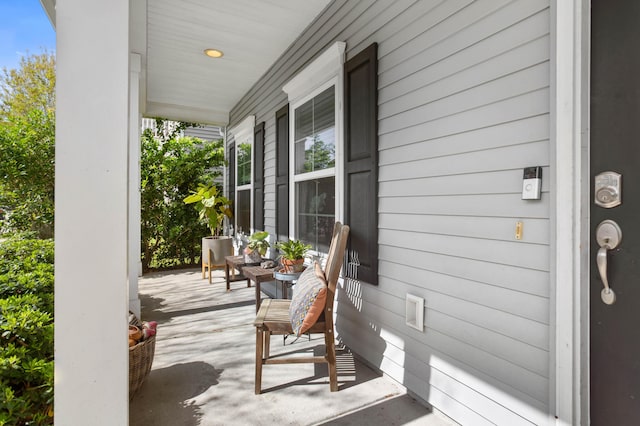1821 Towne St, Johns Island, SC 29455 - view of covered porch