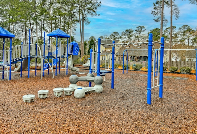 view of play area