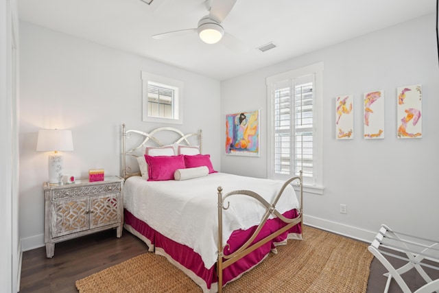 137 Bratton Cir, Mount Pleasant, SC 29464 - bedroom featuring baseboards and ceiling fan