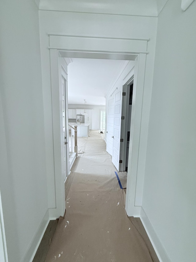 2790 Burden Creek Rd, Johns Island, SC 29455 - corridor with baseboards