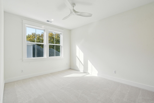 2790 Burden Creek Rd, Johns Island, SC 29455 - carpeted spare room with baseboards and a ceiling fan