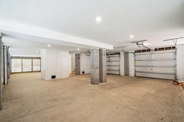 2790 Burden Creek Rd, Johns Island, SC 29455 - garage with recessed lighting and a garage door opener