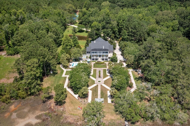 1972 Long Creek Rd, Wadmalaw Island, SC 29487 - bird's eye view with a view of trees