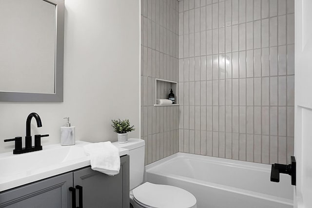 105 Brailsford Rd, Summerville, SC 29485 - full bath with toilet, vanity, and tub / shower combination