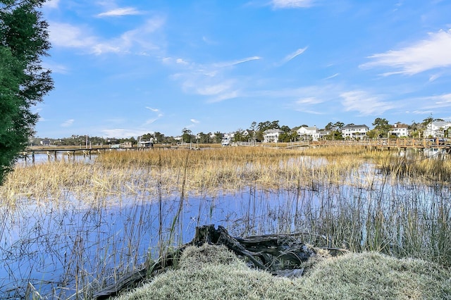 view of water feature