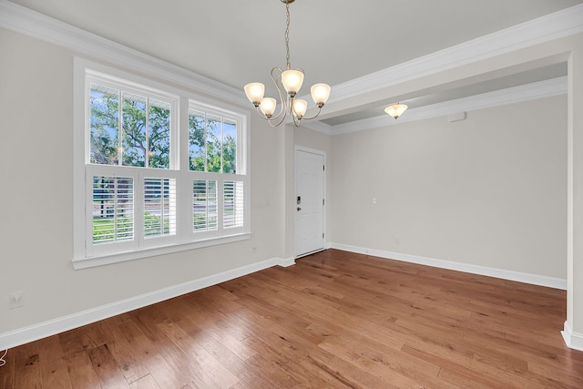3310 Hartwell St, Johns Island, SC 29455 - unfurnished dining area featuring healthy amount of natural light, a chandelier, baseboards, and ornamental molding