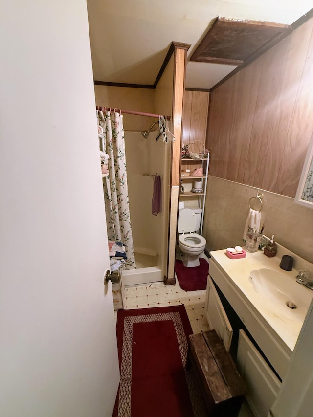 1124 Davidson Ave, Charleston, SC 29407 - bathroom with vanity and a stall shower