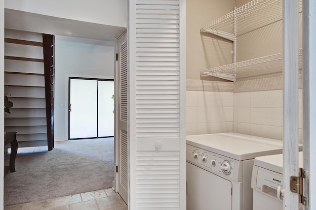 2334 Treescape Dr Unit 2006, Charleston, SC 29414 - washroom featuring separate washer and dryer and light colored carpet