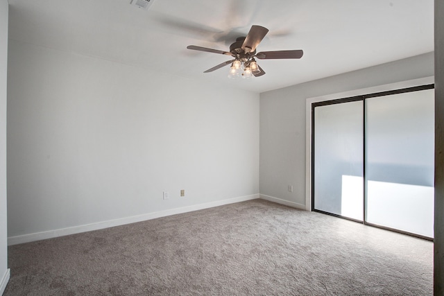 2334 Treescape Dr Unit 2006, Charleston, SC 29414 - unfurnished bedroom featuring carpet floors, a closet, and ceiling fan