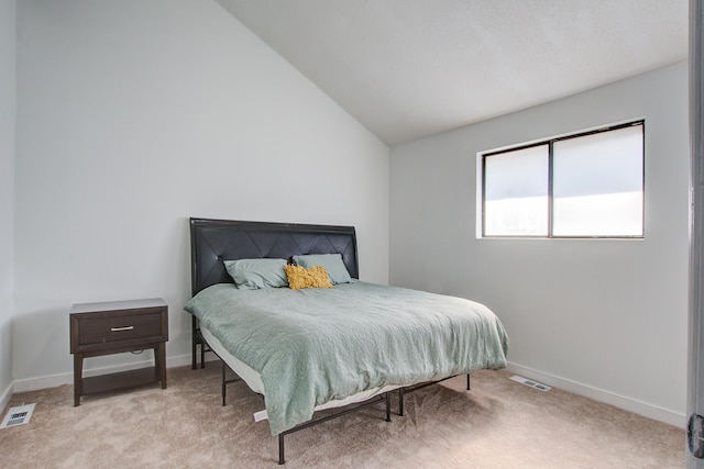 2334 Treescape Dr Unit 2006, Charleston, SC 29414 - carpeted bedroom with vaulted ceiling and baseboards