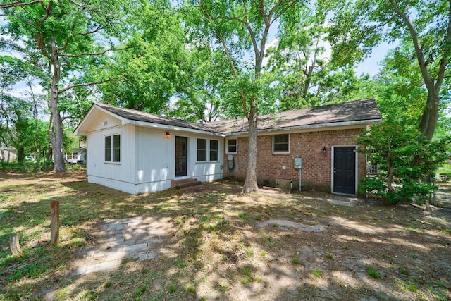 106 Kent Cir, Ladson, SC 29456 - back of house with entry steps and brick siding