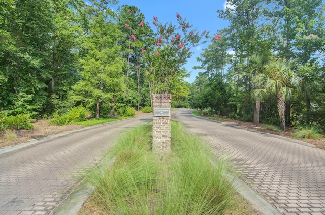 view of road