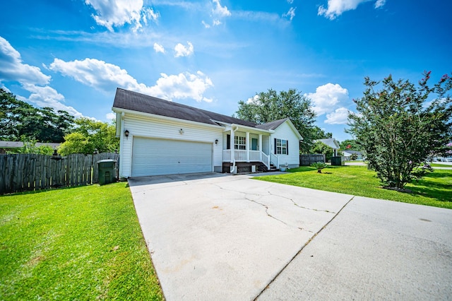 229 Lindy Creek Rd, Goose Creek, SC 29445 - ranch-style home with concrete driveway and a garage