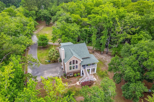 100 Canal Rd, Saint George, SC 29477 - view from above of property with a forest