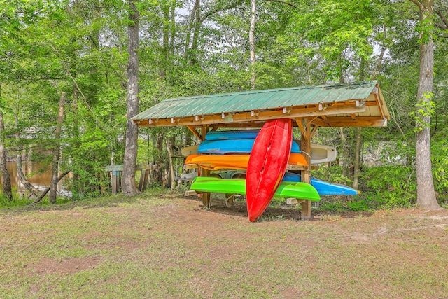 100 Canal Rd, Saint George, SC 29477 - view of yard with a detached carport