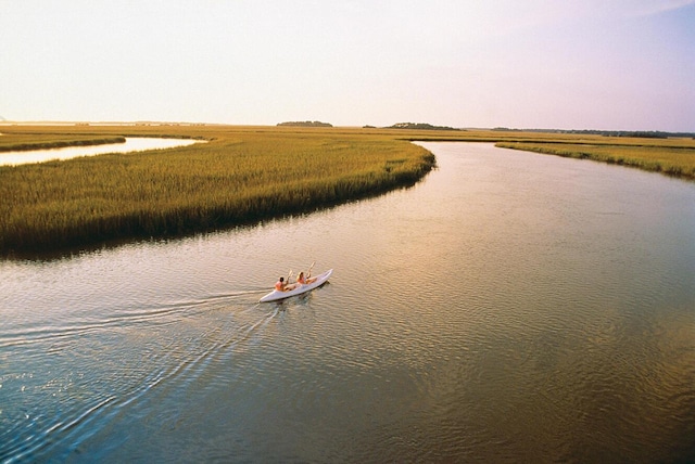 property view of water featuring a rural view