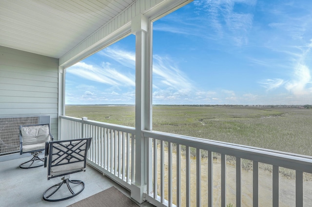 2393 Folly Rd Unit 1G, Folly Beach, SC 29439 - balcony with a view of rural / pastoral area