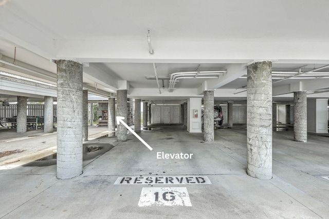 2393 Folly Rd Unit 1G, Folly Beach, SC 29439 - view of parking garage