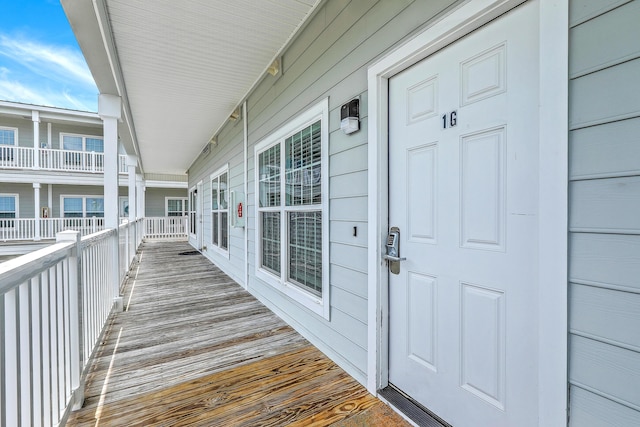 2393 Folly Rd Unit 1G, Folly Beach, SC 29439 - view of wooden terrace