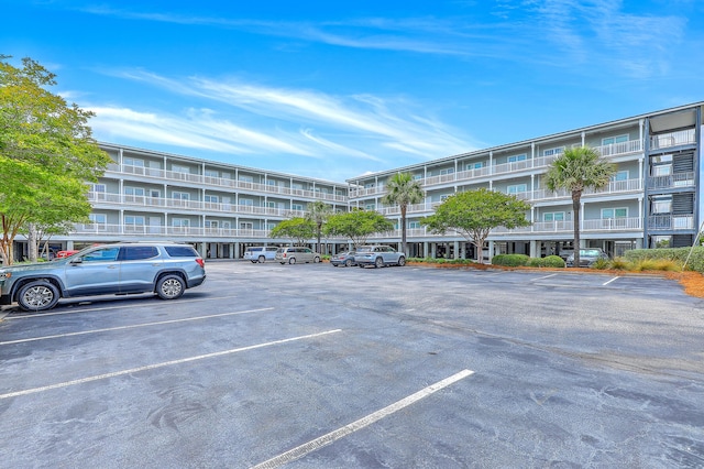 2393 Folly Rd Unit 1G, Folly Beach, SC 29439 - view of apartment building / complex with uncovered parking