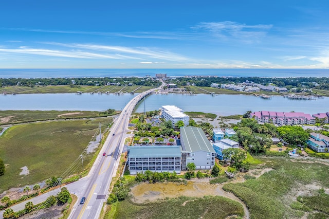 2393 Folly Rd Unit 1G, Folly Beach, SC 29439 - aerial view of a nearby body of water and apartment complex