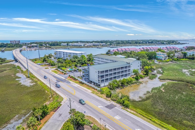 2393 Folly Rd Unit 1G, Folly Beach, SC 29439 - aerial view of apartment complex / building and a large body of water