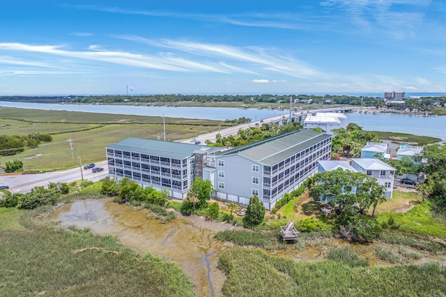 2393 Folly Rd Unit 1G, Folly Beach, SC 29439 - aerial view of a large body of water